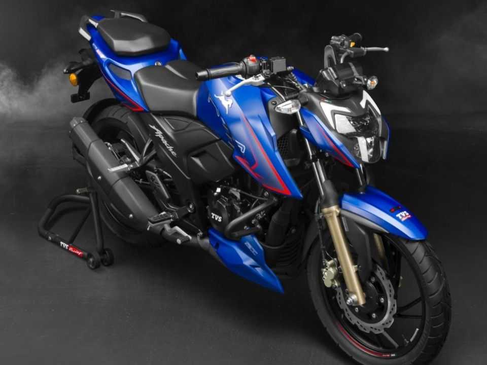 Nova TVS Apache RTR 200 4V apresentada na ndia